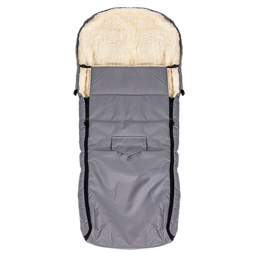 Sac de dormit impermeabil de lana Nativo Winter 110x40 cm Gri