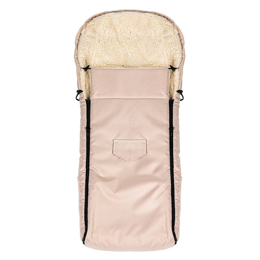Sac de dormit impermeabil de lana Nativo Winter 110x40 cm Cappuccino