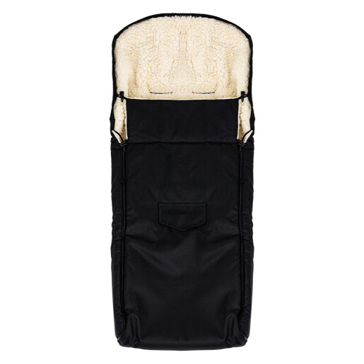 Sac de dormit impermeabil de lana Nativo Winter 110x40 cm Negru