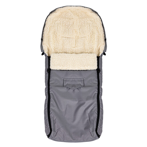 Sac de dormit impermeabil de lana Nativo Winter 110x40 cm Gri