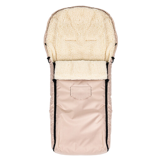 Sac de dormit impermeabil de lana Nativo Winter 110x40 cm Cappuccino