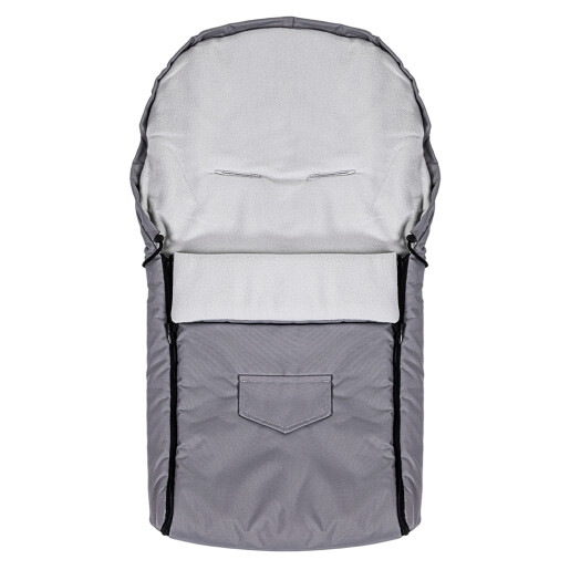 Sac de dormit impermeabil polar Nativo Winter 95x40 cm Gri