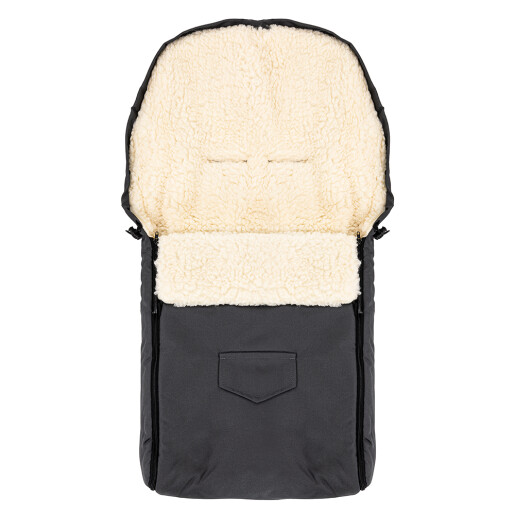 Sac de dormit impermeabil de lana Nativo Winter 95x40 cm Grafit