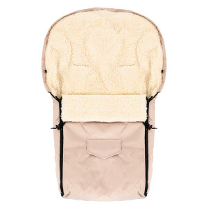 Sac de dormit impermeabil de lana Nativo Winter 95x40 cm Cappuccino