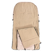 Sac de dormit impermeabil polar Nativo Winter 110x40 cm Cappuccino