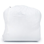 Sac de dormit de bumbac cu perna si fermoar 140x75 cm Nativo Dreams Alb