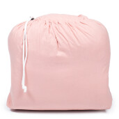 Sac de dormit de bumbac cu perna si fermoar 140x75 cm Nativo Dreams Piersica