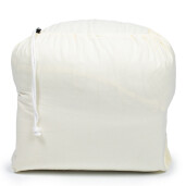 Sac de dormit de bumbac cu perna si fermoar 140x75 cm Nativo Dreams Bej