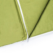 Sac de dormit de bumbac cu perna si fermoar 140x75 cm Nativo Dreams Verde