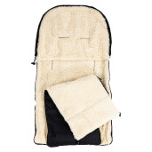 Sac de dormit impermeabil de lana Nativo Winter 110x40 cm Negru