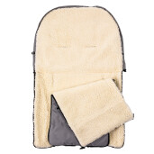 Sac de dormit impermeabil de lana Nativo Winter 95x40 cm Gri