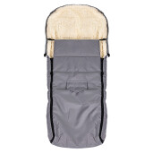 Sac de dormit impermeabil de lana Nativo Winter 110x40 cm Gri